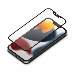iPhone 13 Pro Max 6.7インチ 液晶保護ガラス 全面保護 ブルーライト低減 高光沢 硬度10H 飛散防止 ラウンドエッジ 貼り付けキット付属 P
