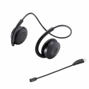 即納 代引不可 Bluetoothヘッドセット 両耳 ヘッドバンドタイプ 外付けマイク付 ヘッドホン マイク 通話 WEB会議 音楽 小型 軽量 コンパ