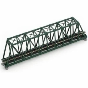 Nゲージ 単線トラス鉄橋248mm 緑 鉄道模型 レール レイアウト 線路 カトー KATO 20-431