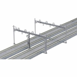 Nゲージ 4線式 ワイド架線柱 10本入 鉄道模型 レール 線路 ストラクチャー カトー KATO 23-064