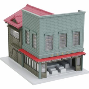 Nゲージ 看板建築の角店1 銅板 左 鉄道模型 ストラクチャー ジオタウン 風景 情景 素材 カトー KATO 23-475