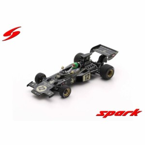 スパーク 1/43 ロータス 72D No.12 1972 F1 アメリカ GP R.ウィセル 完成品ミニカー Spark Japan S7295