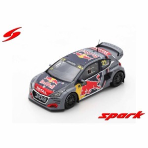 スパーク 1/43 プジョー 208 WRX N21 Timmy Hansen 2018 Spark Japan S7805