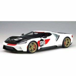 GT SPIRIT 1/18 フォード GT #98 ヘリテージエディション ホワイト US Exclusive  京商 GTS037US