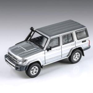 PARAGON パラゴン 1/64 トヨタ ランドクルーザー LC76 シルバーパール RHD 模型 ミニカー PA-65312