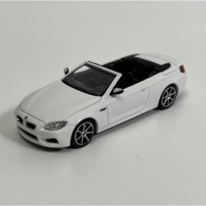 ミニチャンプス 1/87 BMW M6 カブリオレ 2015 ホワイト  模型 ミニカー 車 コレクション 870027332