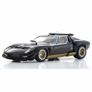 京商オリジナル 1/43 ランボルギーニ ミウラ SVR ブラック/ゴールド  模型 ミニカー 車 コレクション KS03203BKG