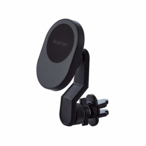 代引不可 マグネット 車載 スマホホルダー ワイヤレス充電器 7.5W エアコンクリップタイプ  MagSafe 対応 iPhone   車 充電器 スタンド 