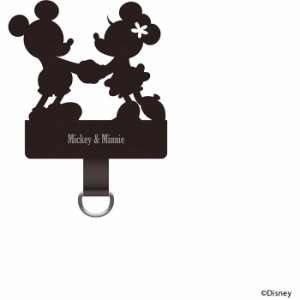ダイカット ストラップホルダー ミッキーマウス＆ミニーマウス  Disney ディズニー スマホ iPhone Android アクセサリー PGA PG-DSTHLD06