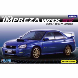 1/24 ID103 スバル インプレッサ WRX Sti/2003 V-Limited 模型 プラモデル ミニカー フジミ模型 ID-103