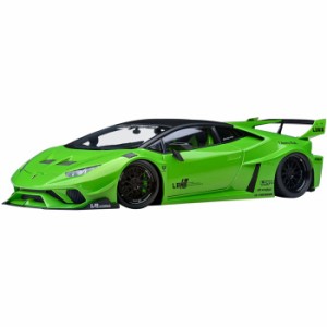 AUTOart 1/18 リバティーウォーク LB‐シルエット ワークス ランボルギーニ ウラカン GT パール・グリーン  ミニカー 模型 オートアート 