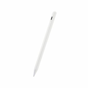 代引不可 タッチペン スタイラスペン 充電式 USB Type-C 充電 磁気吸着 樹脂(POM)ペン先 ペン先交換可  iPad スマホ タブレット 各種対応