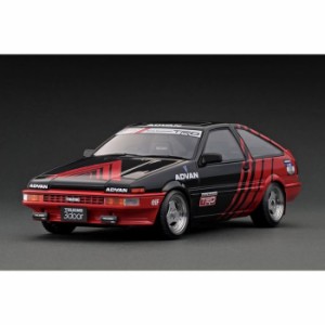 1/18 Toyota Sprinter Trueno トレノ 3Dr GT Apex (AE86) Black/Red ティーケー・カンパニー IG3284