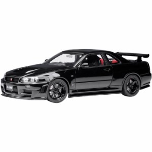 AUTOart 1/18　ニスモ Nismo R34 GT-R Z-tune （ブラックパール） ミニカー 模型 オートアート 77463