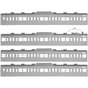 Nゲージ エコノミーキット 国鉄 JR 103系 低運・非ユニット窓・冷改車 基本4両編成 ボディキットA 鉄道模型 電車 greenmax グリーンマッ