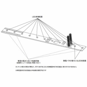 Nゲージ 薄型室内灯 白色 2個入 鉄道模型 オプション Micro ace マイクロエース G0010