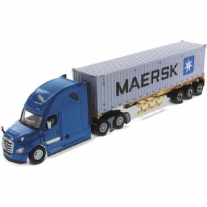 DIECAST MASTERS ダイキャストマスター 1/50 New カスカディア ブルー 40 MAERSK 完成品 ミニカー 国際貿易 71048