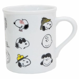 ◆スヌーピー フェイス柄MUG/変装(535)