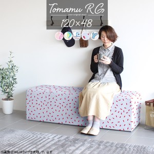 ダイニング ベンチ ダイニングベンチ コンパクト 120cm ベンチソファー 背もたれなし ベンチスツール 玄関イス ソファ Tomamu RG 120×48