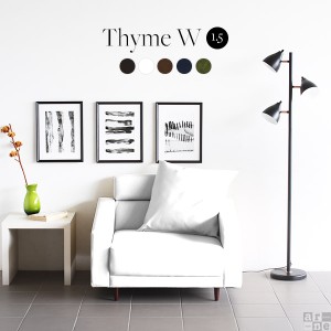 ソファ 合皮 ホワイトレザー ブラック レザー 1人掛け シンプル モダン リビングソファ 日本製 おしゃれ Thyme W 1.5P □