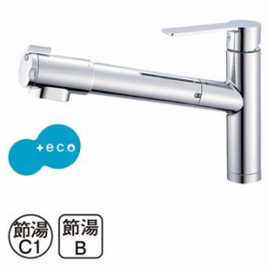 SAN-EI 浄水器付エコシングル水栓 K87580E1JV-13