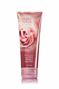 【Warm Vanilla Sugar】Body Cream 8oz(226g)　Bath & BodyWorks  バス＆ボディーワークス ボディクリーム ウォームバニラシュガー