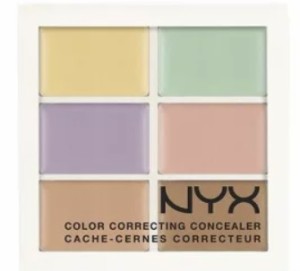 NYX Conceal, Correct, Contour Palette /NYX カラーコレクティング　コンシーラーパレット　色[04 Color Correcting]