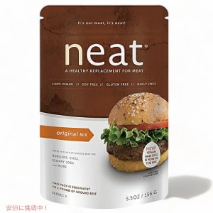 ニートフーズ ビーミート オリジナル 156g 　Neat Foods Vegan Meat Replacement Original 5.5 oz