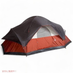 コールマン 8人用 ドームテント レッドキャニオン [レッド]  アウトドア用品 Coleman Red Canyon 8-Person Modified Dome Tent