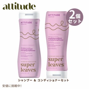 アティテュード Attitude カールアンプリファイング シャンプー＆コンディショナーセット 473ml Curl Amplifying Shampoo & Conditioner 