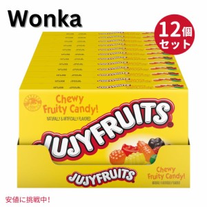 【12個セット】Wonkaウォンカ Jujyfruits Gummy Assorted Gummy Candy 5oz ジュージフルーツ グミ  アソート キャンディ 5oz 