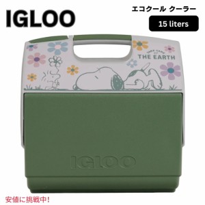 Igloo イグルー Peanuts ECOCOOL Playmate Elite 16 Qt Cooler ピーナッツ スヌーピー エコクール プレイメイト エリート クーラー 15L 