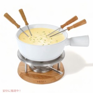 ボスカ Boska チーズフォンデュ セット チーズ 875g 1.3 リットル フォンデュ鍋 340029 Fondue Set Bianco 1.3L