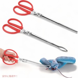 蛇フィーディング トング ヘビフック ヘビつかみツール 爬虫類トング Snake Feeding Tongs Snake Hook Snake Grabber Tool