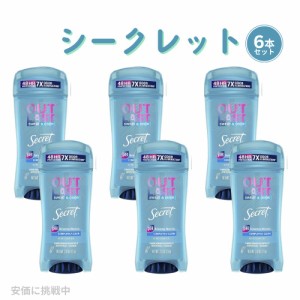 【6本セット】Secret Outlast 48 Hour Clear Gel  [Completely Clean] 2.6 oz / シークレット アウトラスト [Completely Clean] クリアジ