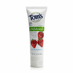 Tom’s of Maine【トムズオブメイン 子供用歯磨き粉 シリーストロベリー】