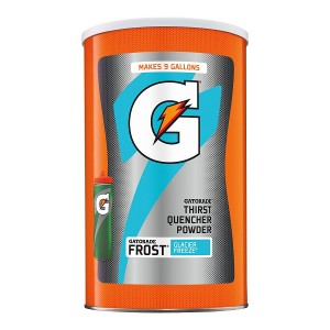 ゲータレード Gatorade スポーツドリンク濃縮パウダー約36リットル分(フロストグレイシャーフリーズ) Thirst Quencher Powder Frost Glac