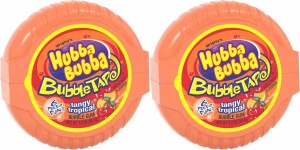 【2個セット】HUBBA BUBBA Bubble Tape Gum 6FT ハバ・ババ バブルガム テープ サワー タンジートロピカル味 2oz 1.82メートル (6フィー