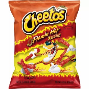 Cheetos Flamin Hot Crunchy チートス フレーミンホット クランチー 8.5 oz / 240.9g