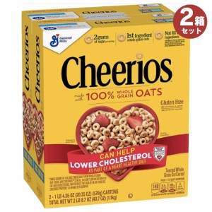 Cheerios チェリオ　オーツ麦シリアル 576g x 2箱