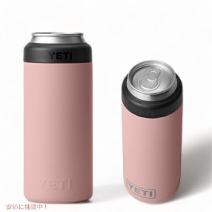 ＜限定カラー＞YETI Rambler 12 oz Colster SLIM Can Insulator SANDSTONE PINK / イエティ ランブラー コルスター 保冷 缶ホルダー スリ