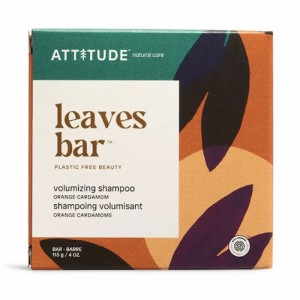 Attitude アティテュード リーブズバー ボリューマイジングシャンプー 113g(4oz) 固形シャンプー LEAVES BAR Volumizing Shampoo Bar