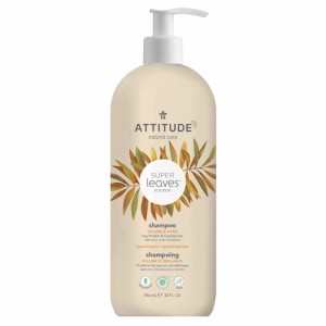 Attitude アティテュード スーパーリーブス ボリューム＆シャイン シャンプー 946ml(32floz) SUPER LEAVES Shampoo Volume Shine