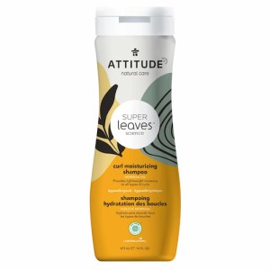 Attitude アティテュード スーパーリーブス シャンプー カールモイスチャリング ウェービー＆カーリーヘア 473ml SUPER LEAVES Shampoo