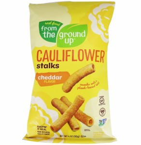 From the Ground Up Cauliflower Stalks Cheddar - 4oz/ フロムザグラウンドアップ カリフラワー ストークス [チェダー] 113g