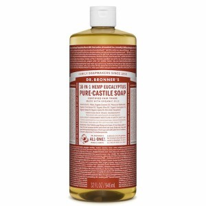 ドクターブロナー マジックソープ ユーカリプタス Lサイズ 946ml Dr. Bronner’s Pure Castile Soap 32oz