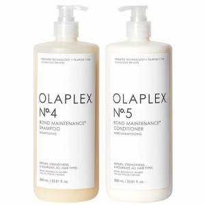 Olaplex オラプレックス シャンプー コンディショナー 各1000ml ヘアケアセット No. 4 ダメージヘア用 Shampoo and Conditioner Set