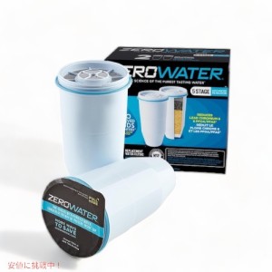 ZeroWater Replacement Filter for Pitchers, ZR-017 水フィルターピッチャー用 交換フィルター 2個パック