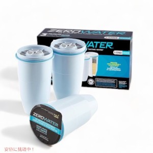 ZeroWater Replacement Filter for Pitchers, ZR-003 水フィルターピッチャー用 交換フィルター 3個パック