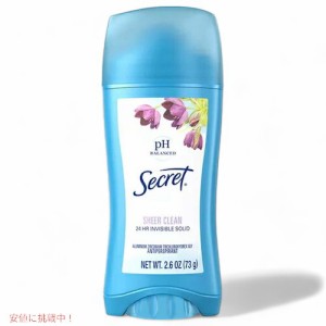 シークレット インビジブルソリッド シアクリーン 73g/Secret Invisible Solid SheerClean 73g